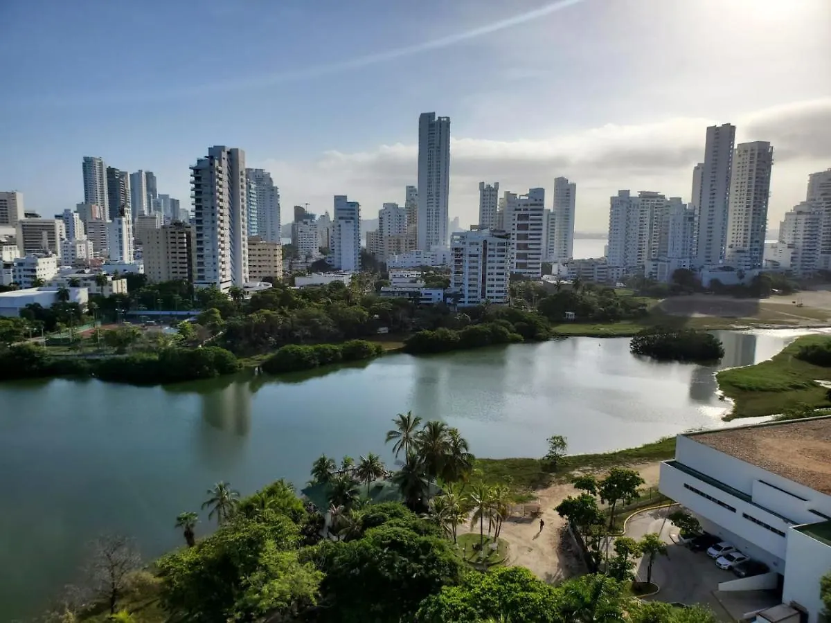 Apartmán Vista Espectacular Al Laguito, Muy Cerca A La Playa Tierra Bomba