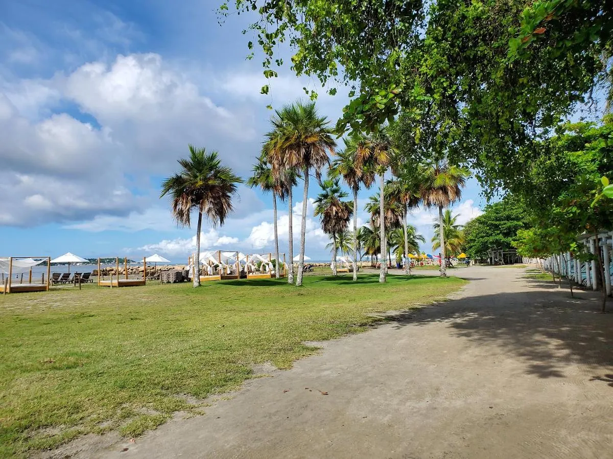 Apartmán Vista Espectacular Al Laguito, Muy Cerca A La Playa Tierra Bomba 0*,  Kolumbie