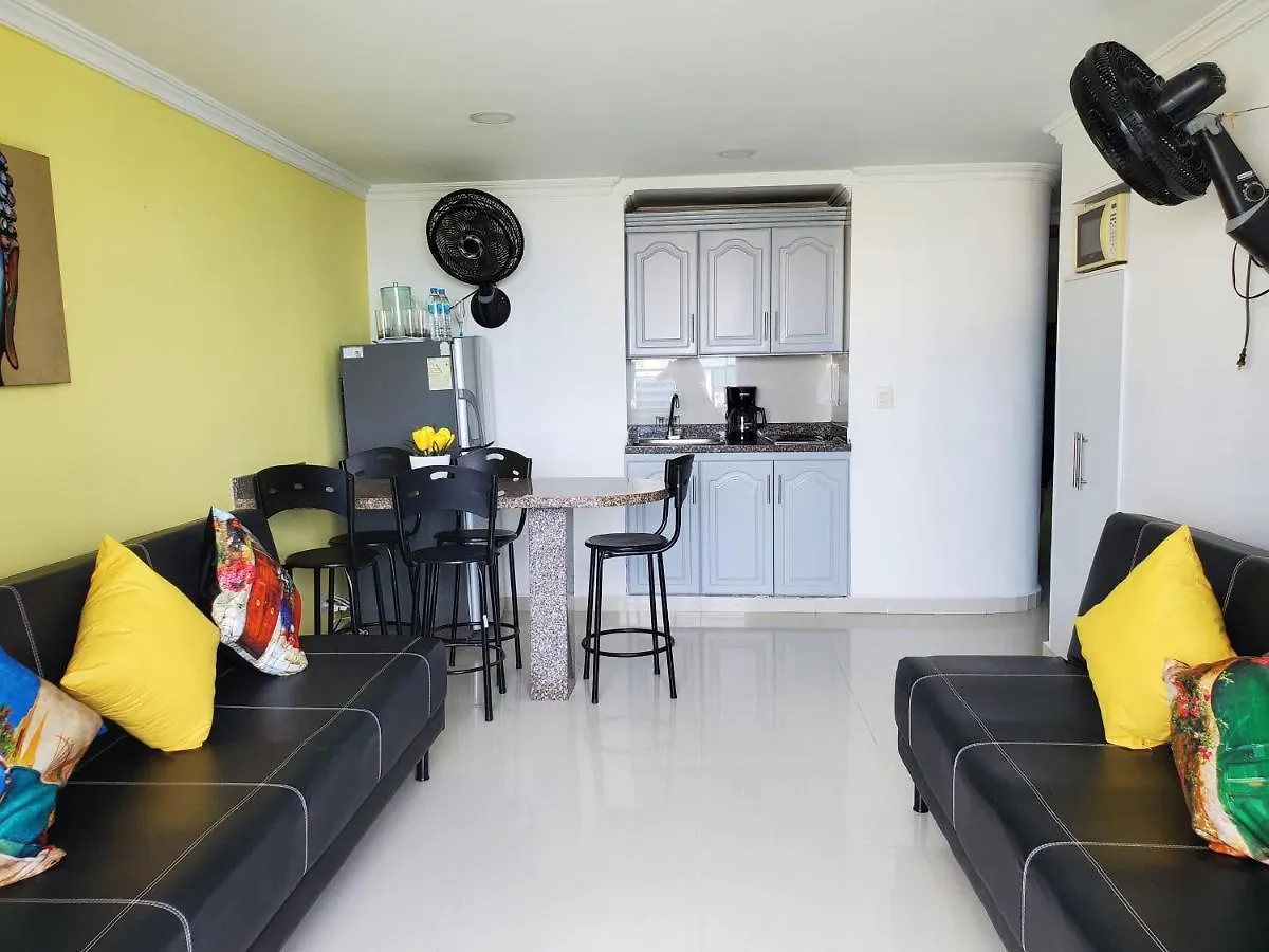 Apartmán Vista Espectacular Al Laguito, Muy Cerca A La Playa Tierra Bomba Kolumbie