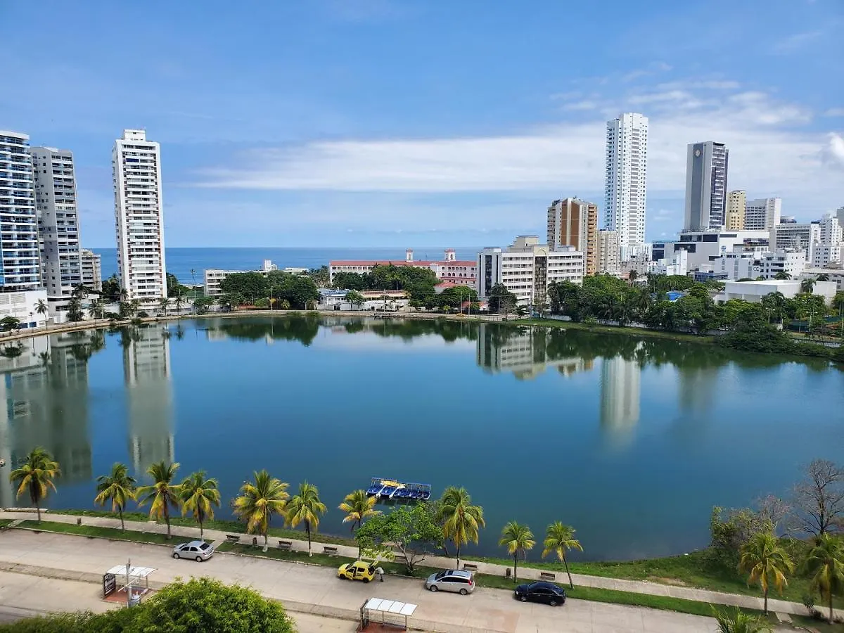 Apartmán Vista Espectacular Al Laguito, Muy Cerca A La Playa Tierra Bomba